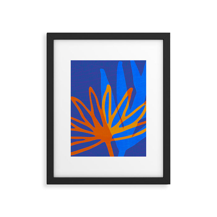 Colorful Botanic Shapes Framed Art Print Gallery Image 1