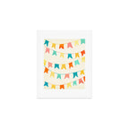 Colorful Celebration Flags Art Print Gallery Image 1