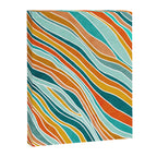 Colorful Summer Stripes Canvas Print Gallery Image 8