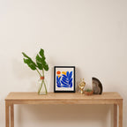 Community Garden Mid Century Abtract Framed Canvas Print Gallery Image 4