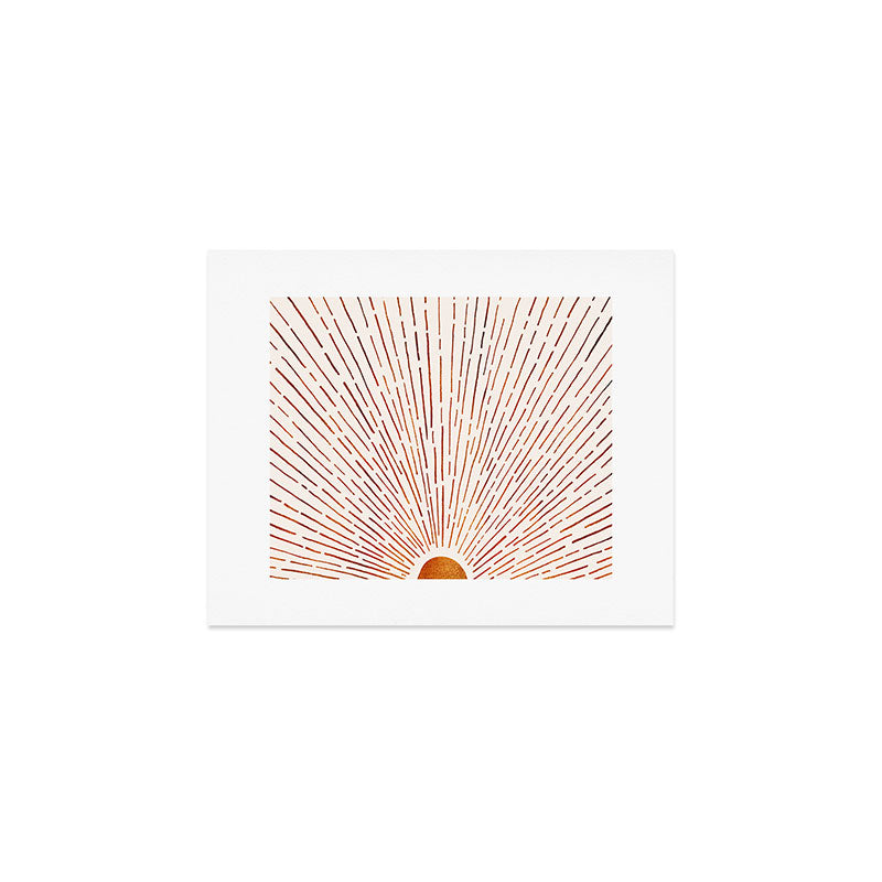 Copper Sunshine With Leo Rising Art Print Gallery Image 1