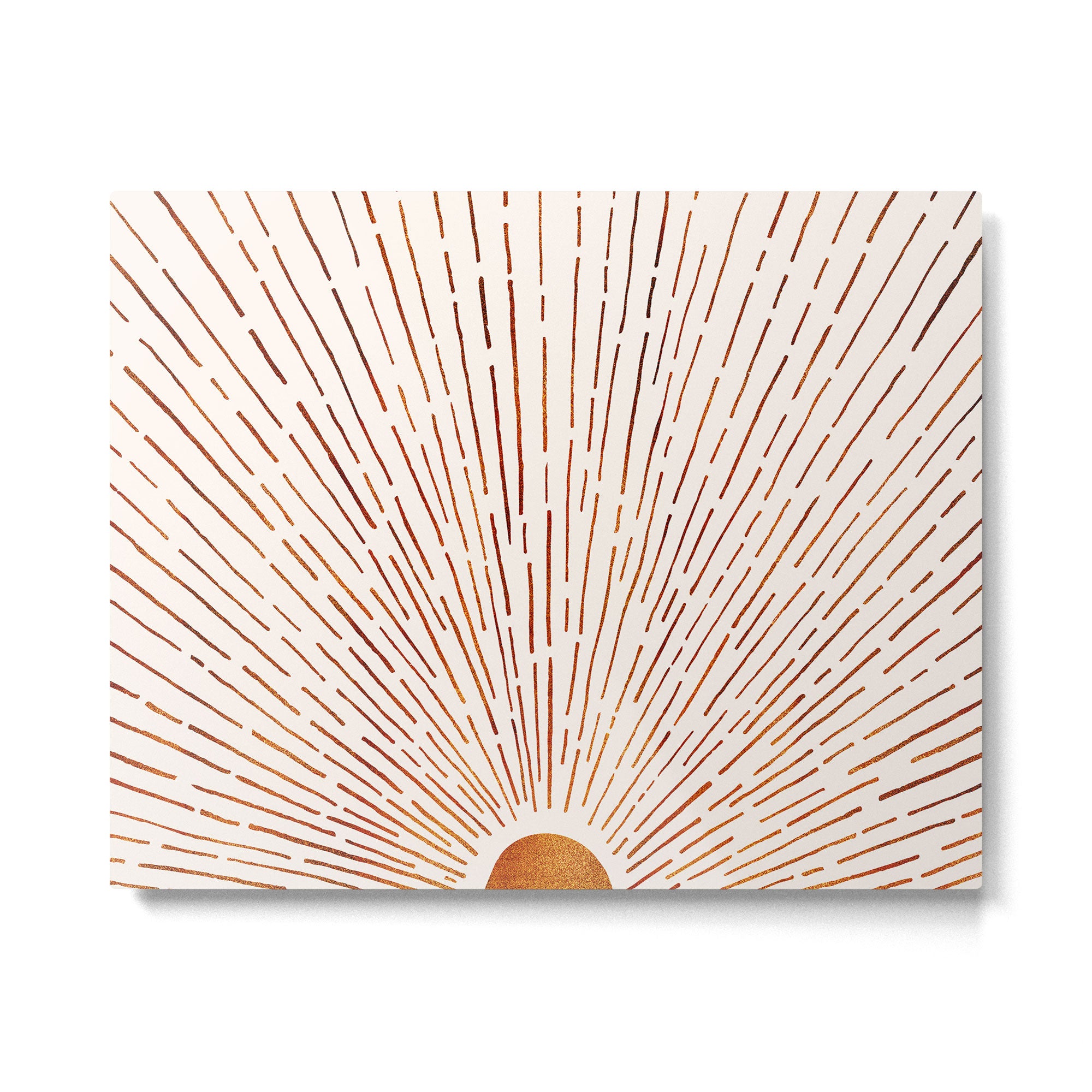 Copper Sunshine With Leo Rising Metal Print Gallery Image 4