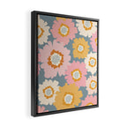 Cozy Summer Floral Framed Canvas Print Gallery Image 2