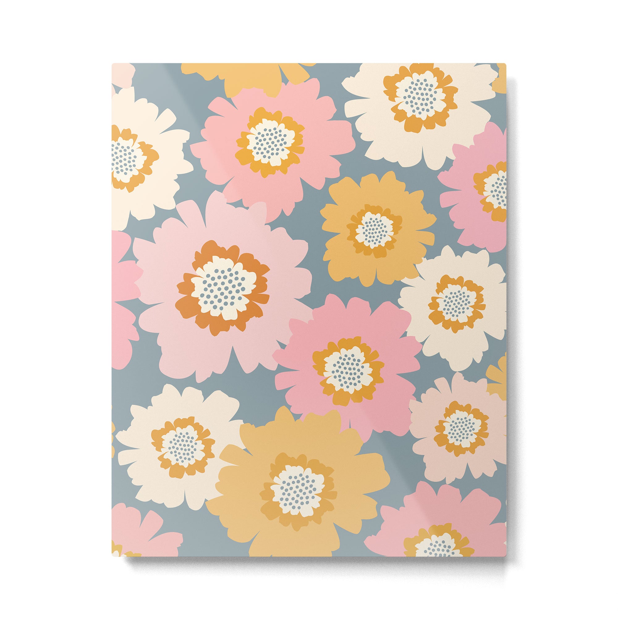 Cozy Summer Floral Metal Print Gallery Image 6