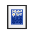 Daisy Dreams - Whimsical Flower Illustration Framed Art Print Gallery Image 4