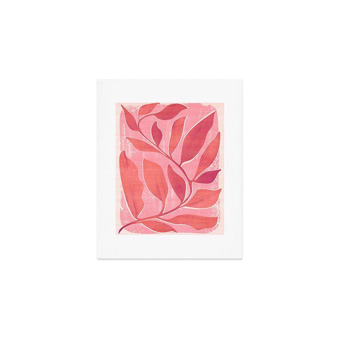 Dancing Queen - Pink Botanical Art Print Gallery Image 1