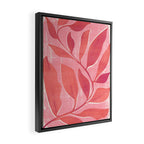 Dancing Queen - Pink Botanical Framed Canvas Print Gallery Image 2