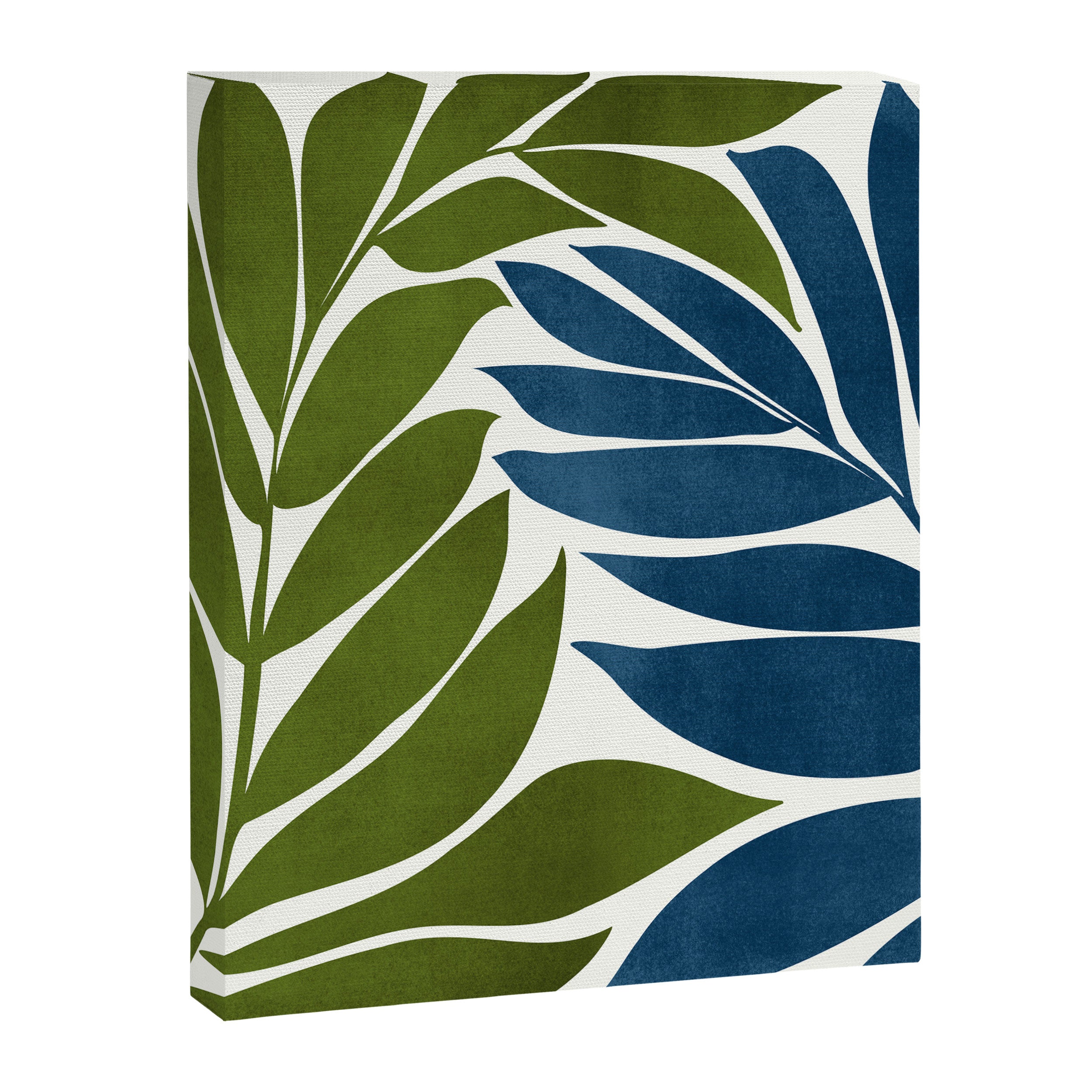 Deep Woods Botanical Painting Canvas Print Gallery Image 8