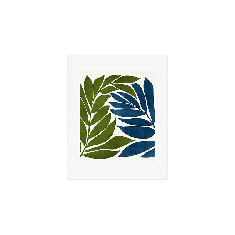 Deep Woods Botanical Painting Art Print Gallery Image 1