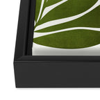 Deep Woods Botanical Painting Framed Canvas Print Gallery Image 3