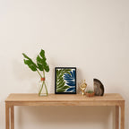 Deep Woods Botanical Painting Framed Canvas Print Gallery Image 4