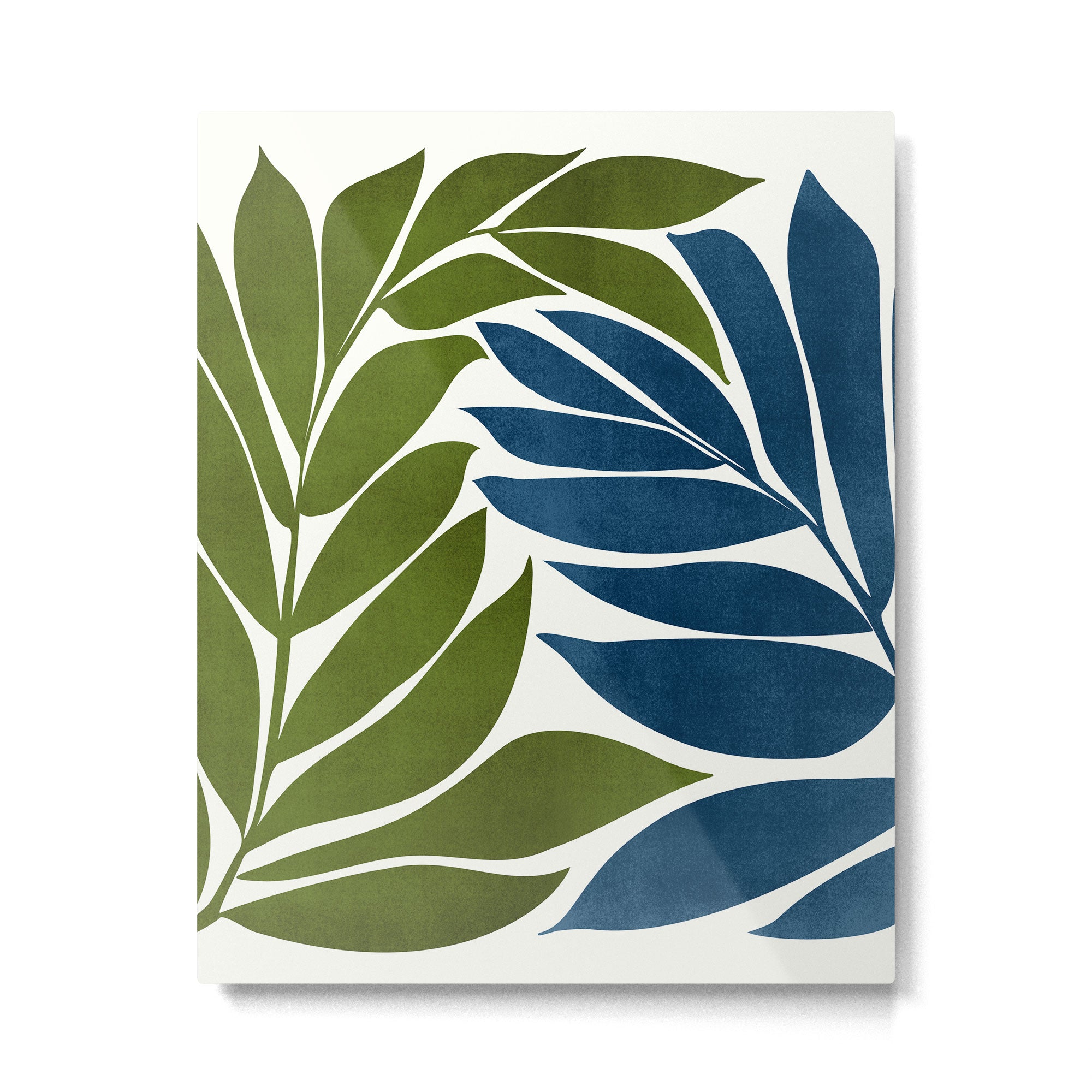 Deep Woods Botanical Painting Metal Print Gallery Image 6