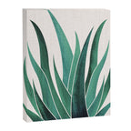 Desert Agave Botanical Drawing Canvas Print Gallery Image 6
