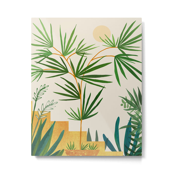 Desert Spring Landscape Metal Print Gallery Image 1