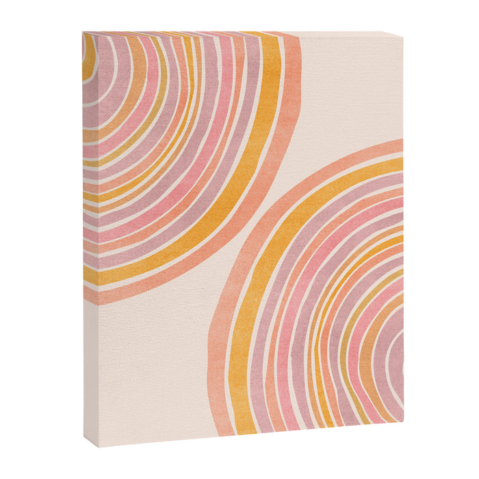 Double Rainbow Drawing Canvas Print Gallery Image 1