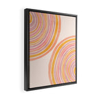 Double Rainbow Drawing Framed Canvas Print Gallery Image 2