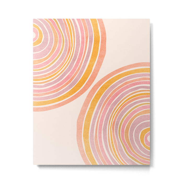 Double Rainbow Drawing Metal Print Gallery Image 1