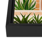Dreamy Desert View Villa Series Framed Canvas Print Gallery Image 3