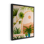 Dreamy Desert View Villa Series Framed Canvas Print Gallery Image 2