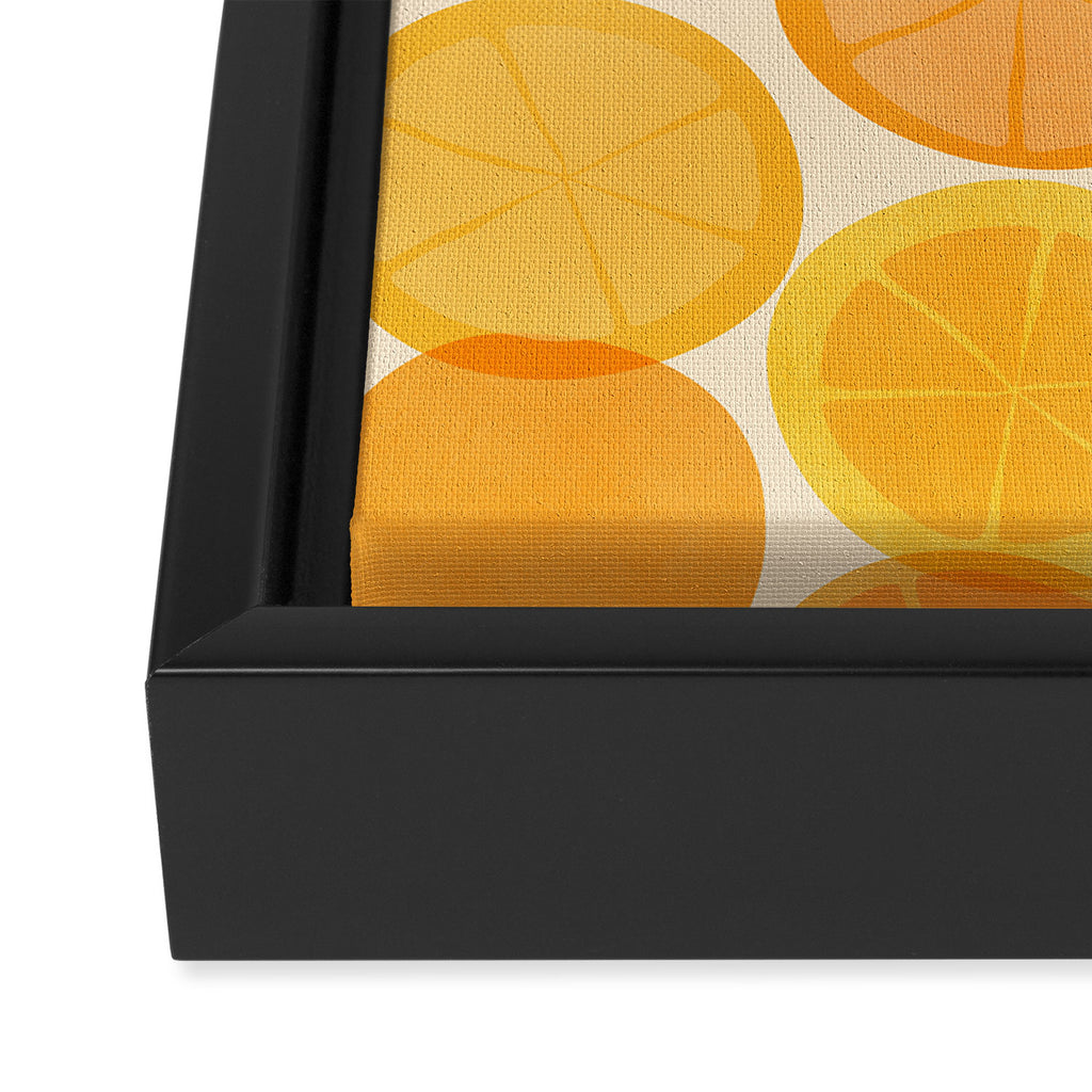 Edible Sunshine Tropical Fruit Series Framed Canvas Print Gallery Image 3