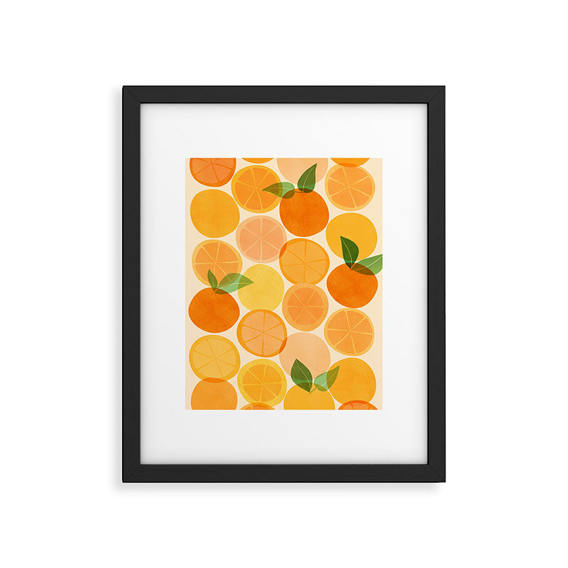 Edible Sunshine Tropical Fruit Series Framed Art Print Gallery Image 6