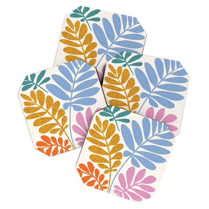 Everywhere All The Time / Whimsical Botanical Series Coaster Gallery Image 1