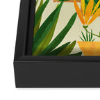 Exotic Garden Nightscape Tropics Framed Canvas Print Gallery Image 3