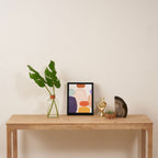 Family Portrait Contemporary Abstract Shapes Framed Canvas Print Gallery Image 4