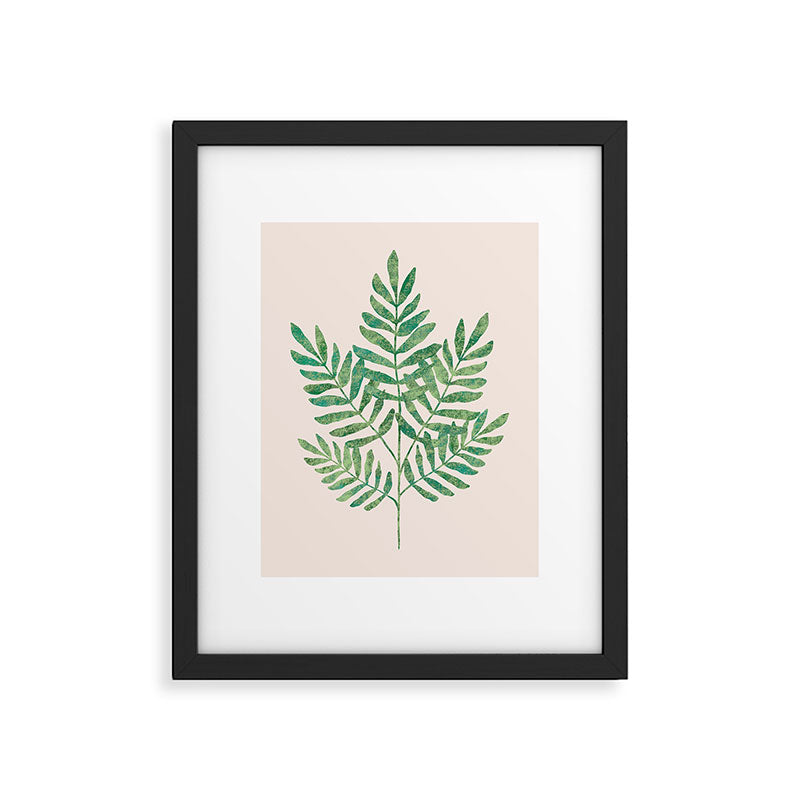 Fern Frond Framed Art Print Gallery Image 5