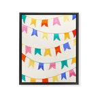 Festive Flags Framed Canvas Print Gallery Image 6