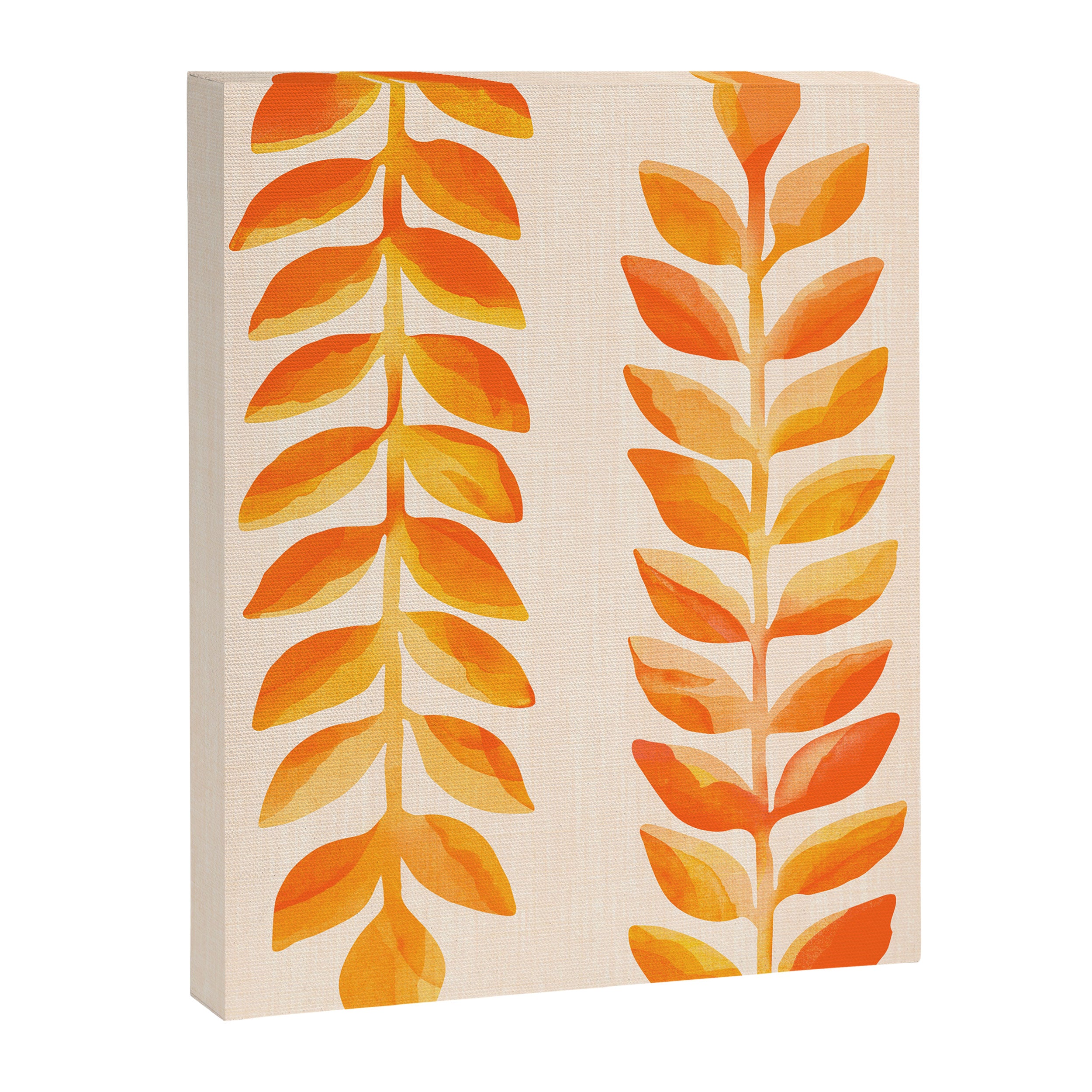 Festive Tropics - Colorful Botanical Painting Canvas Print Gallery Image 6