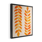 Festive Tropics - Colorful Botanical Painting Framed Canvas Print Gallery Image 2