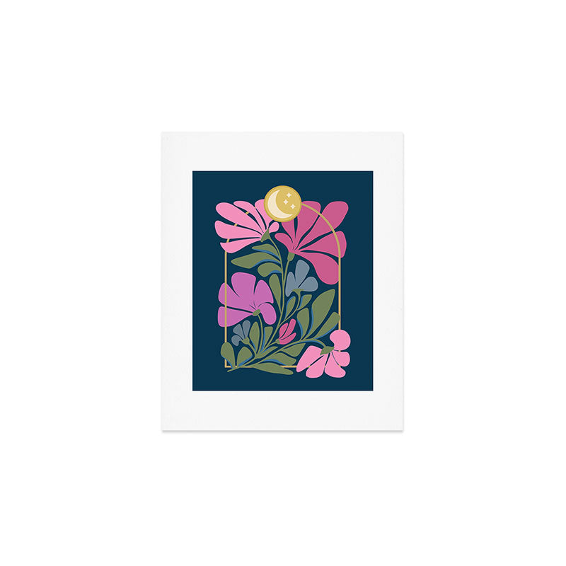 Fleurs de la Lune - Flowers of the Moon Art Print Gallery Image 1
