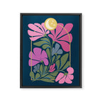 Fleurs de la Lune - Flowers of the Moon Framed Canvas Print Gallery Image 6