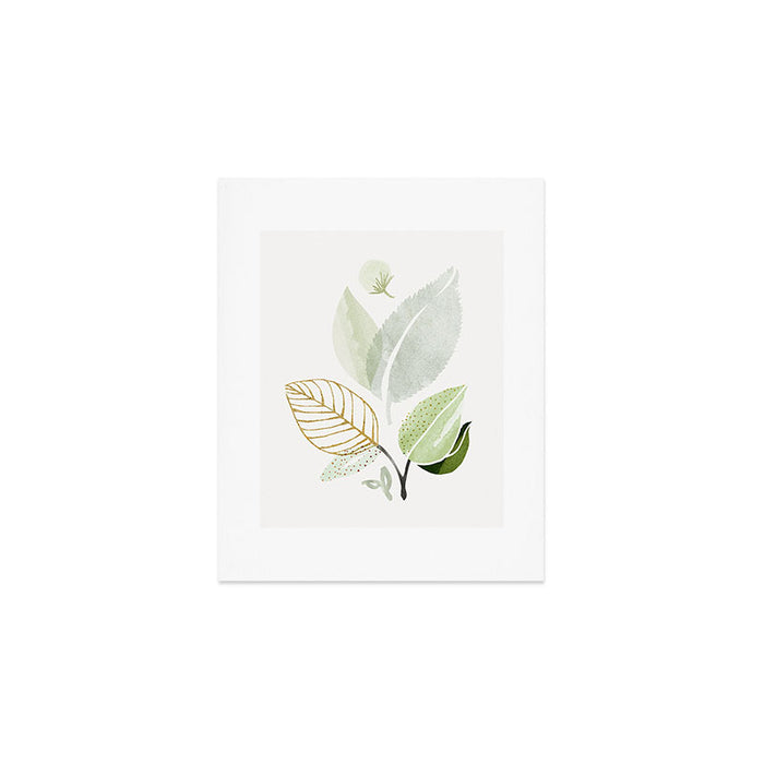Forest Bouquet II Botanical Shapes Art Print Gallery Image 1