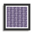 Forest Tropics in Mauve Framed Art Print Gallery Image 1