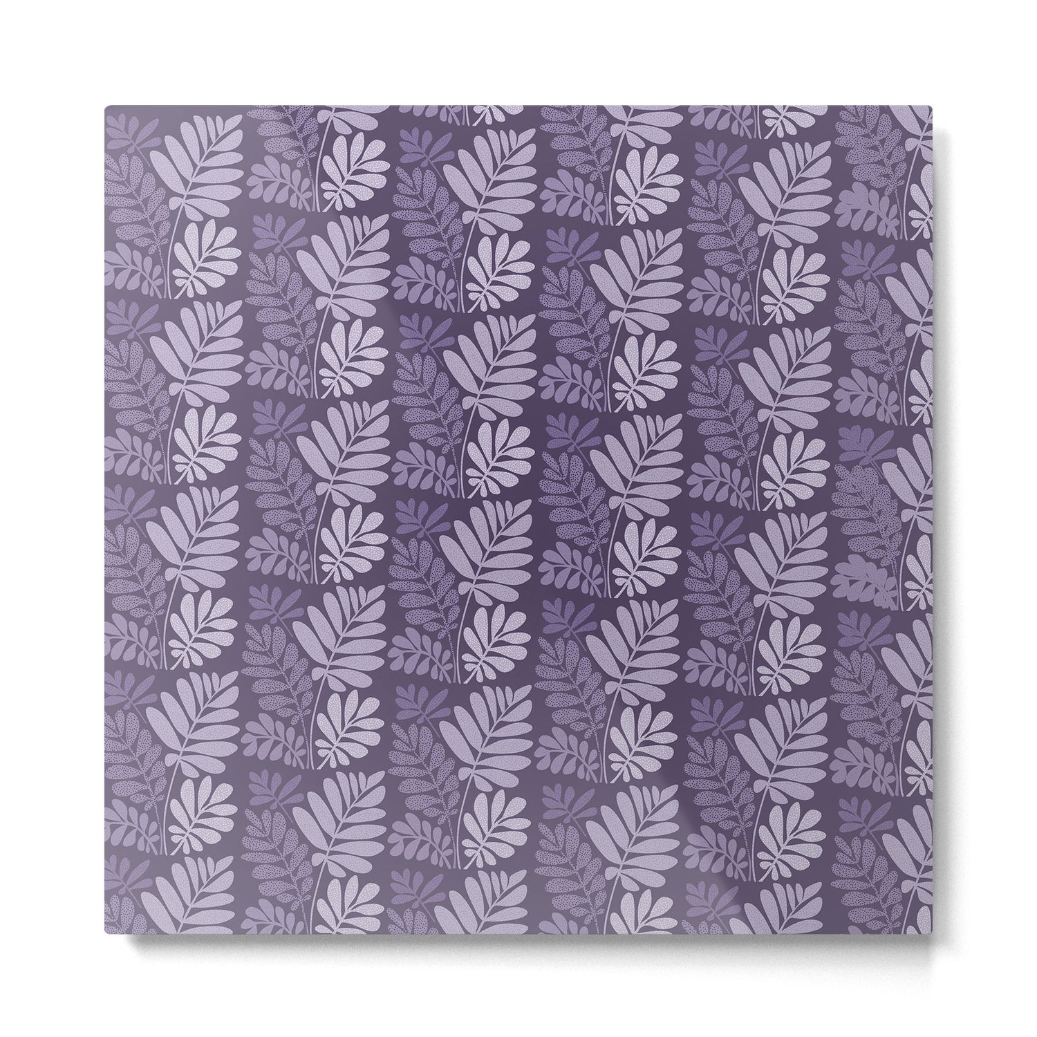 Forest Tropics in Mauve Metal Print Gallery Image 2