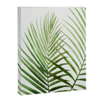 Fresh Palm Fronds Watercolor Canvas Print Gallery Image 6