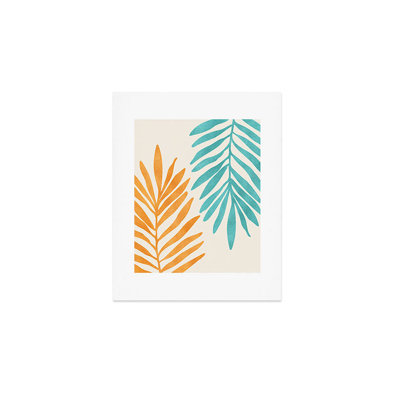 Friends Forever - Palm Leaf Art Print Gallery Image 1