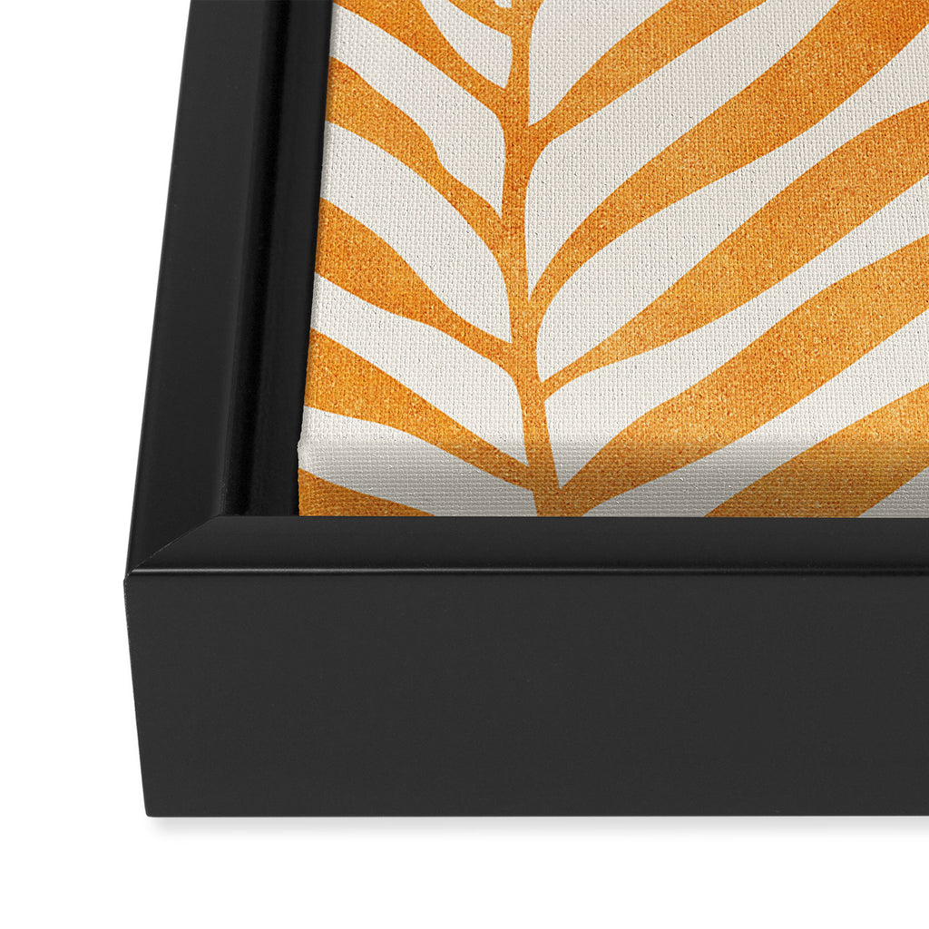 Friends Forever - Palm Leaf Framed Canvas Print Gallery Image 3