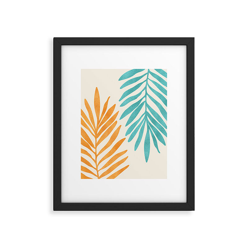 Friends Forever - Palm Leaf Framed Art Print Gallery Image 6