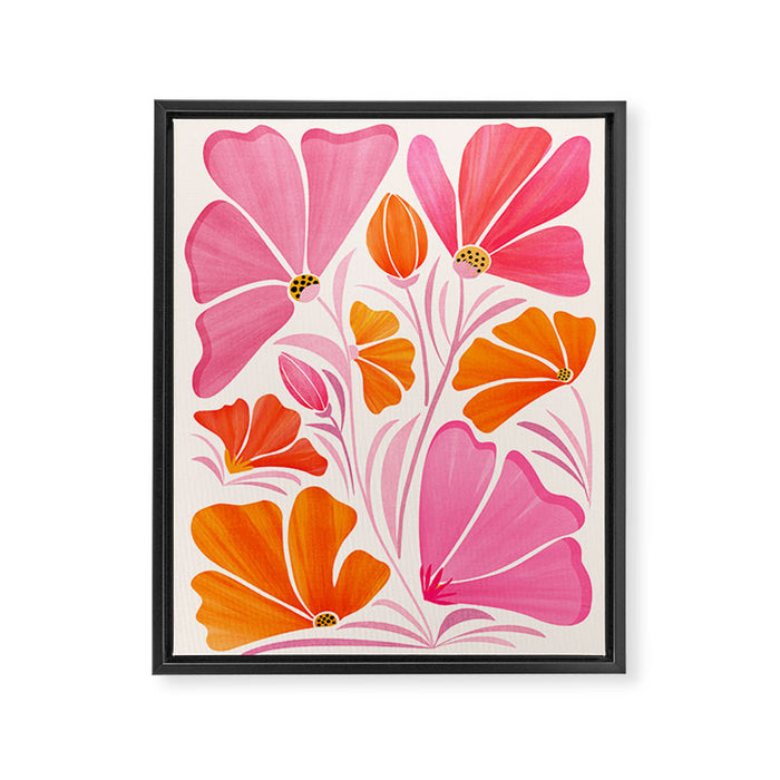 Garden Party Framed Canvas Print Gallery Image 1