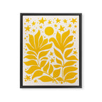 Gemini Sunflowers Framed Canvas Print Gallery Image 6
