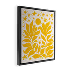 Gemini Sunflowers Framed Canvas Print Gallery Image 2
