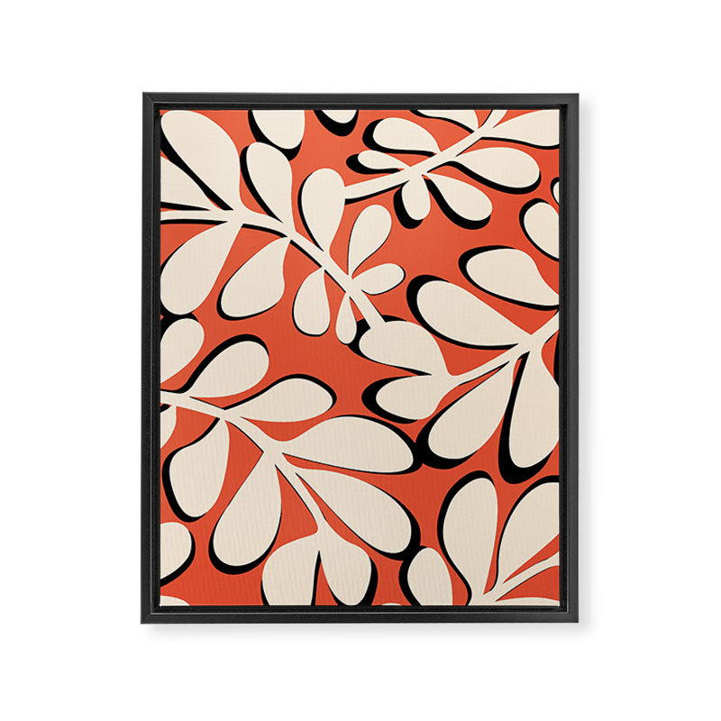 Ghost Forest - Red Framed Canvas Print Gallery Image 6