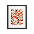 Ghost Forest - Red Framed Art Print Gallery Image 5