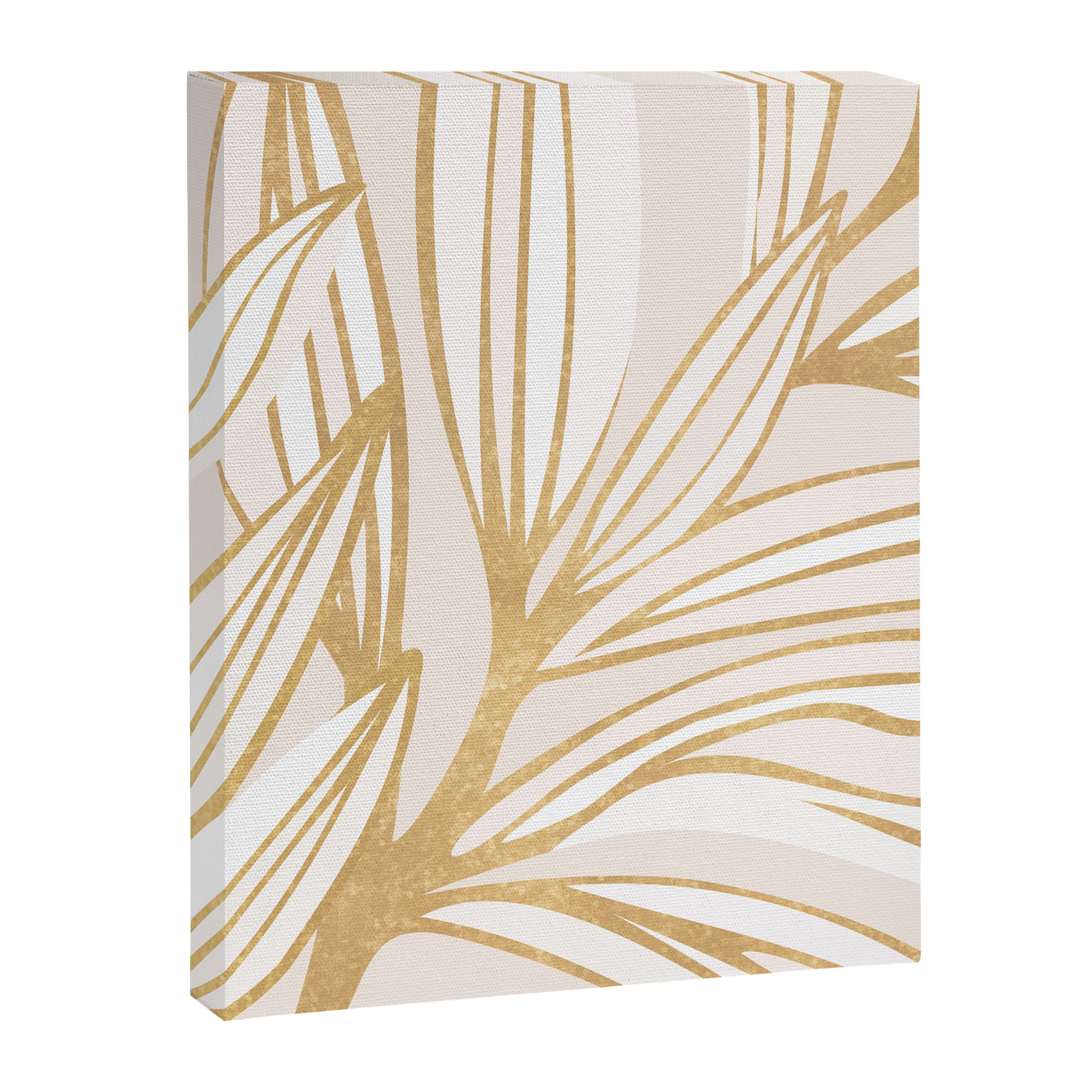 Gold Summer Meadow Canvas Print Gallery Image 6