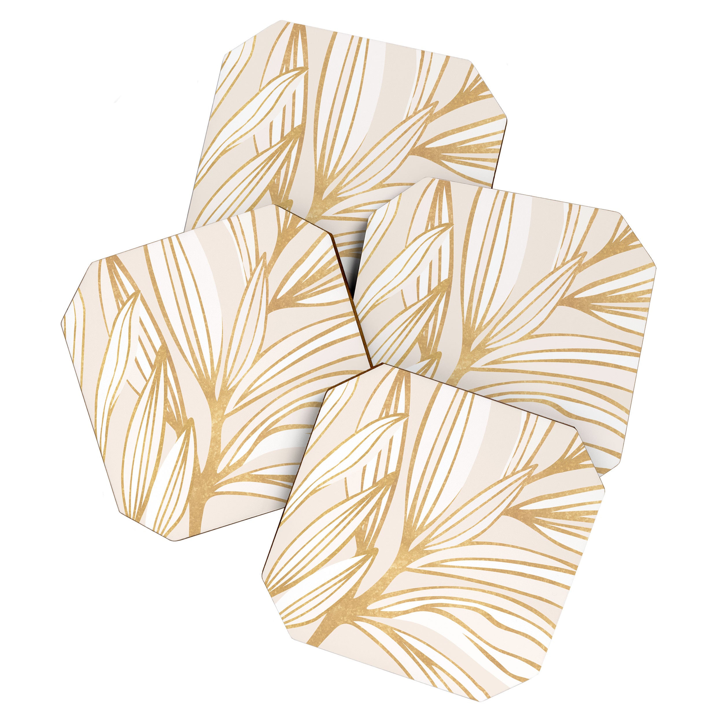 Gold Summer Meadow Coaster Gallery Image 1