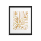 Gold Summer Meadow Framed Art Print Gallery Image 5