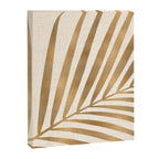 Gold Tropical Leaf Canvas Print Gallery Image 8